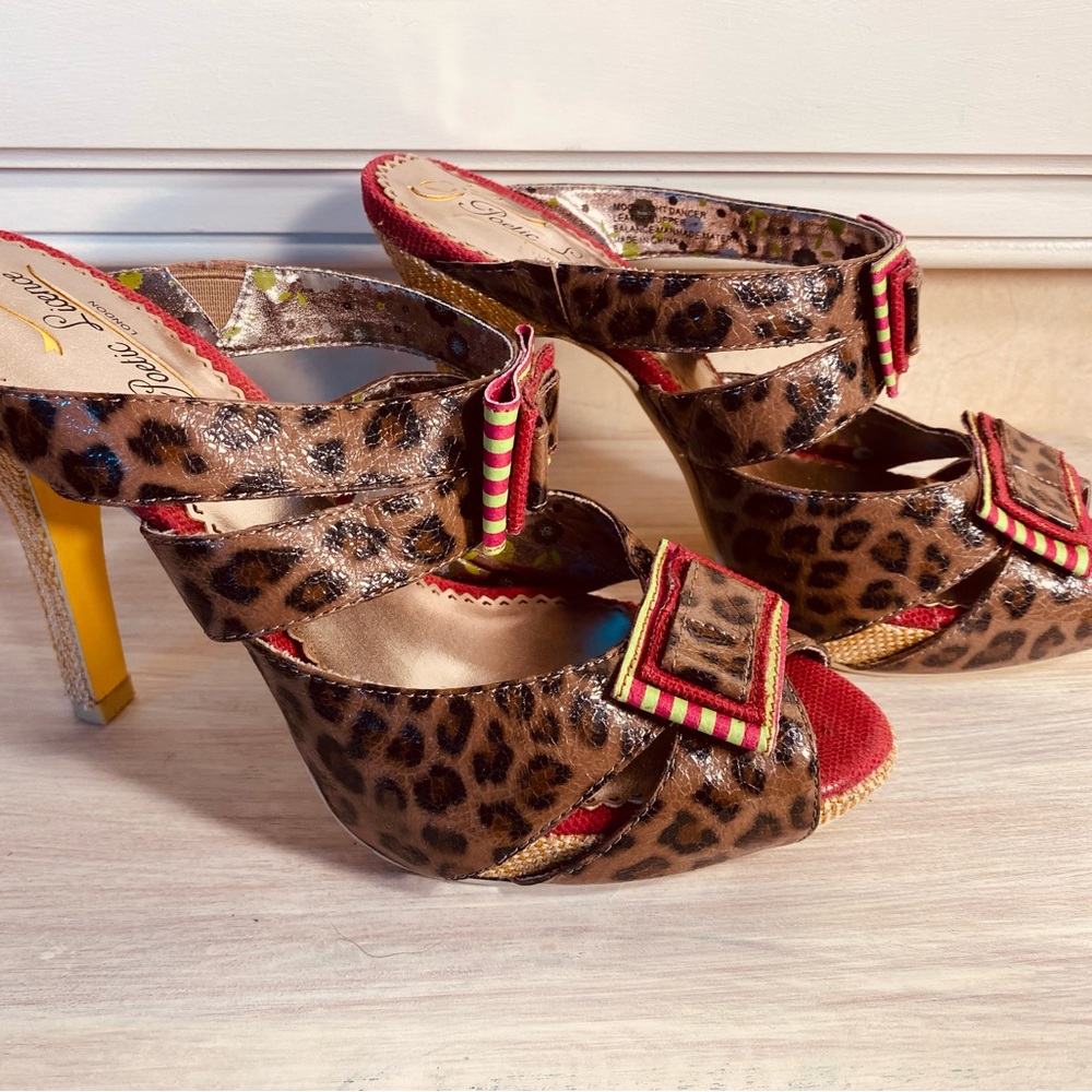 Poetic License Moonlight Dancer heels Cheetah!